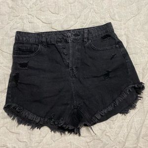 Wild Fable Black Denim Shorts